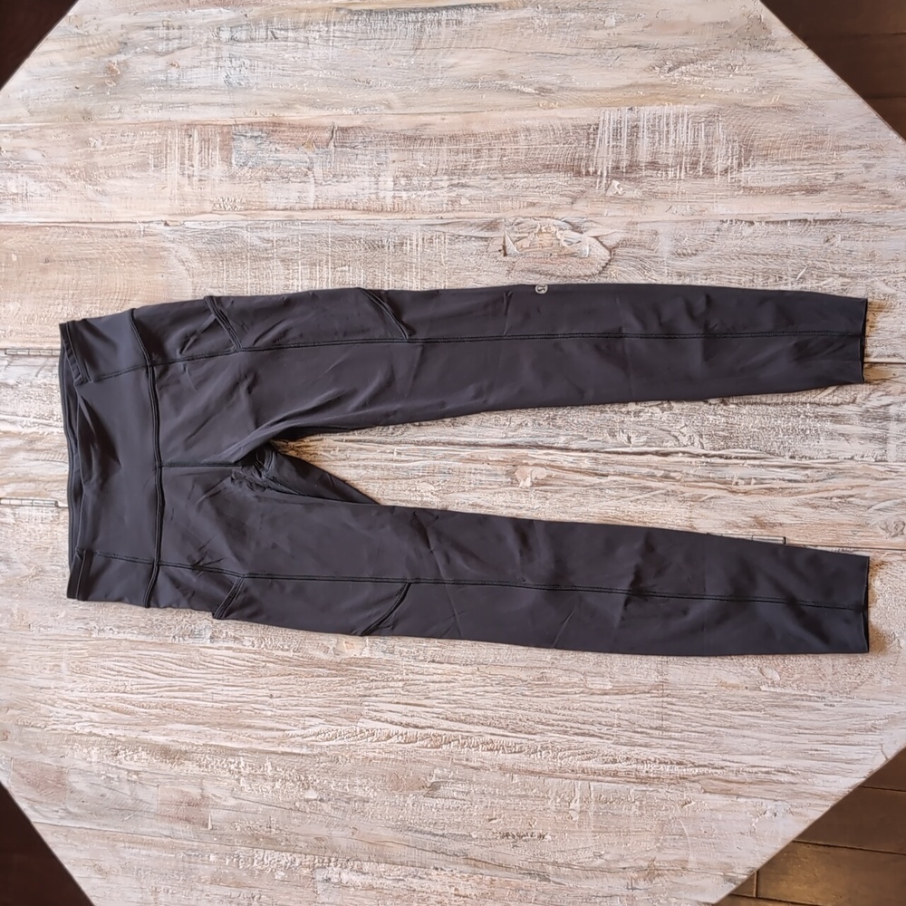 Lululemon Fast And Free Leggings - Black - Size 6